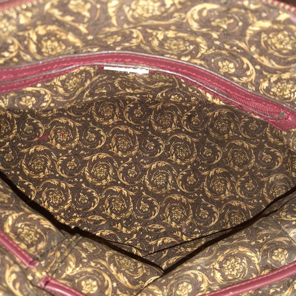 VERSACE Vanitas Athena Quilted Velvet Satchel - Picture 11 of 12